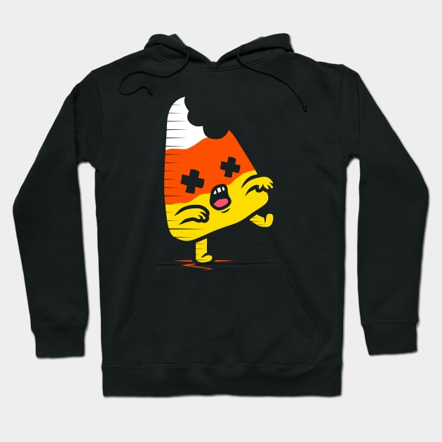 Zombie Candy Corn Hoodie by krisren28